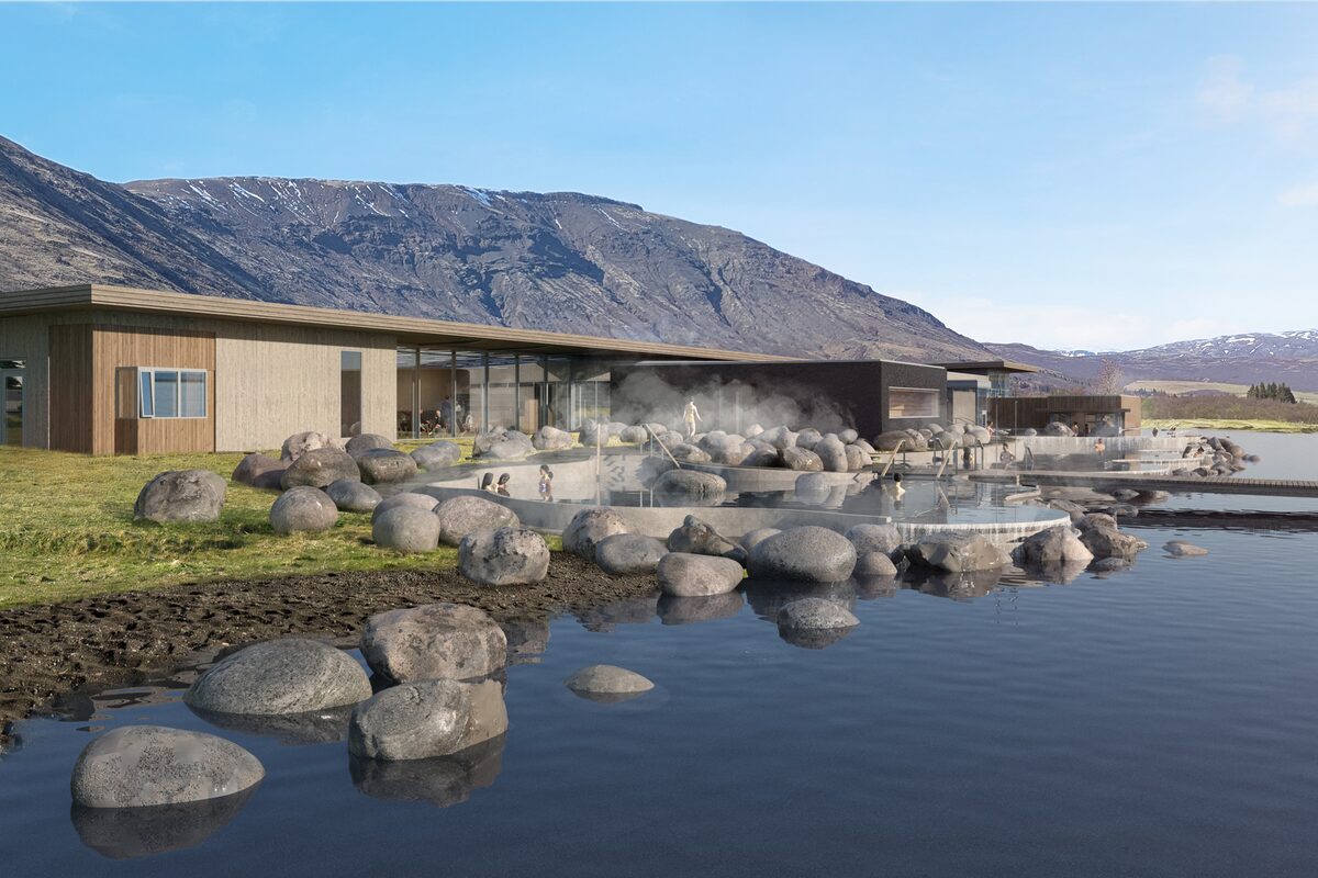 Laugarvatn Fontana Spa Exterior 3D Model in Iceland