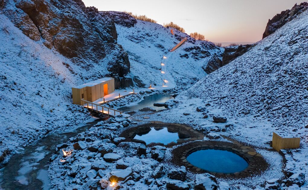 Húsafell Canyon Baths