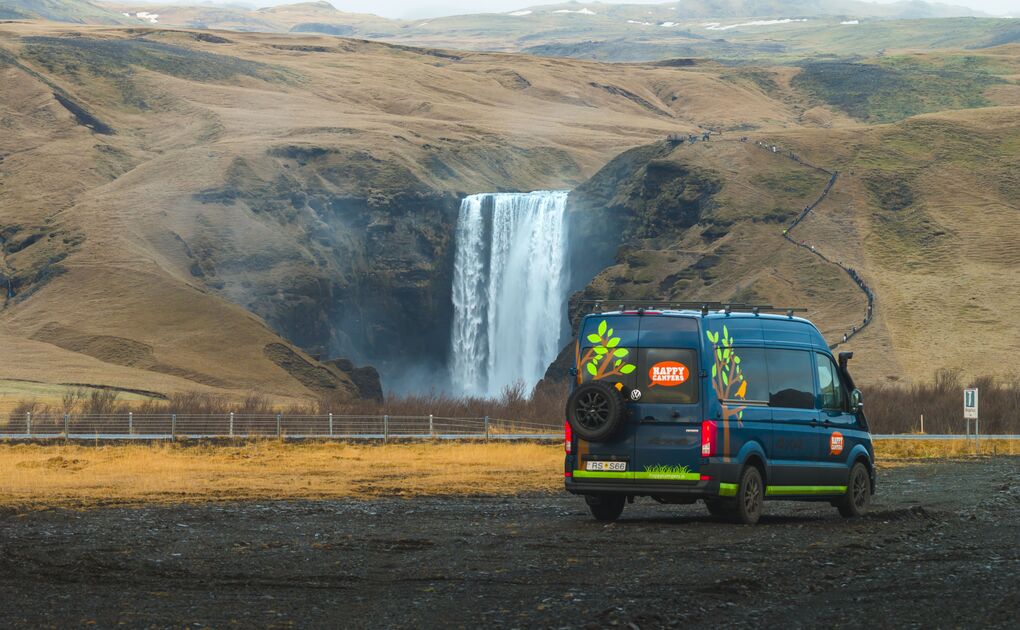 7-Day Campervan Self-Drive: West and South Iceland