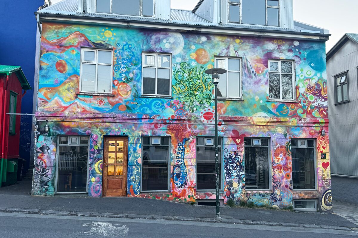 Braud & Co Bakery building in Reykajvik
