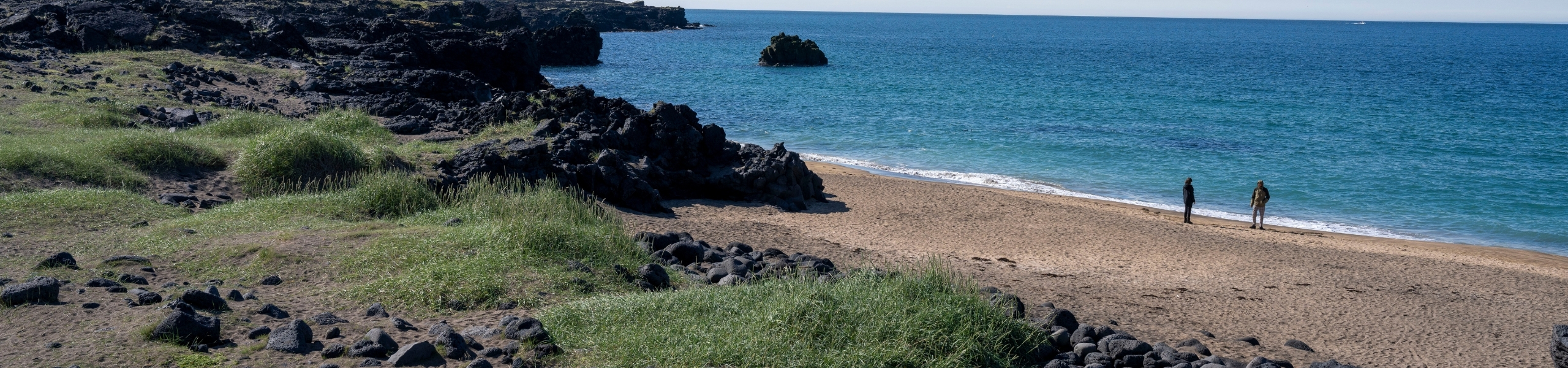 Skarðsvík Beach: Iceland’s Golden Sand Cove