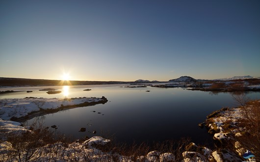 What time does the sun set in Iceland?
