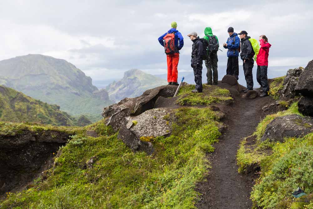 Laugavegur trek in Iceland