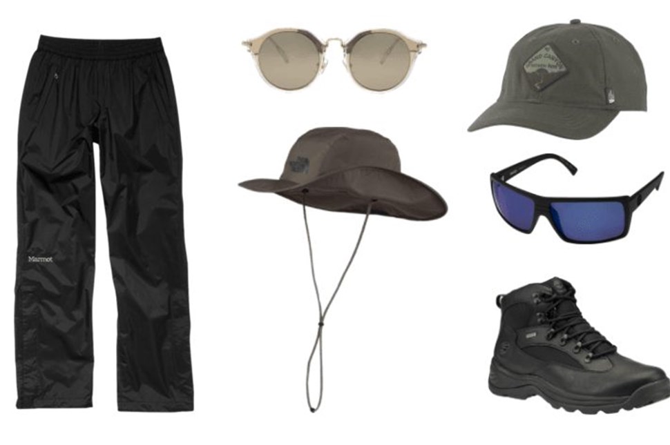 Clothing for hiking