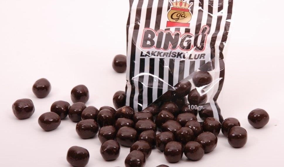 Bingo Lakriskulur candy