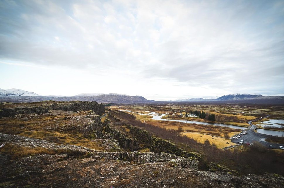 rocky fields in Iceland