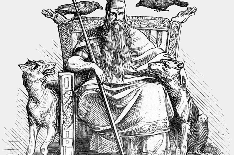 Detail about Odin and his ravens, Huginn and Muninn : r/GodofWar