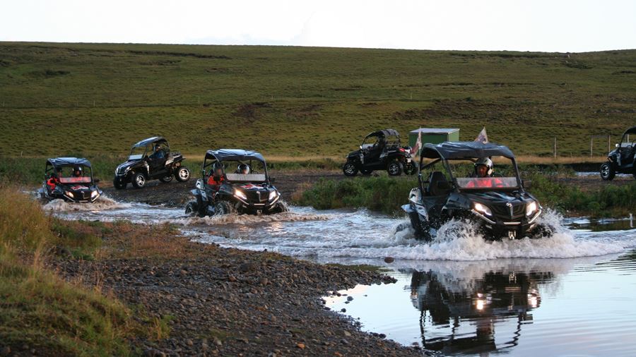 river crossing by ATV's