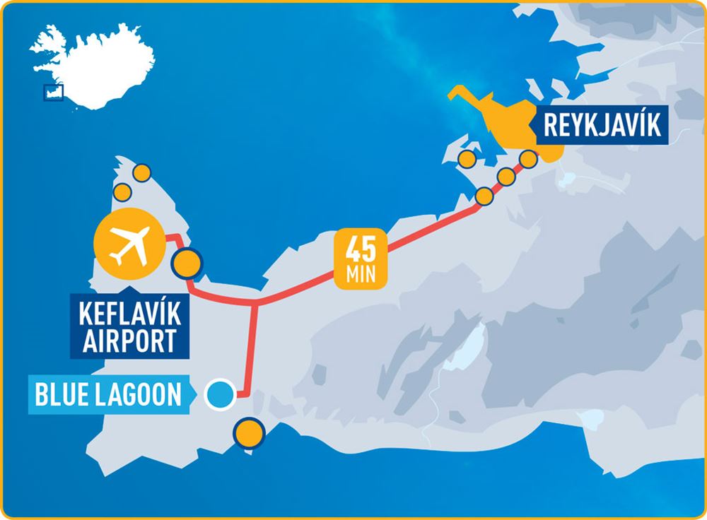 Flybus Plus | Keflavik Airport to Reykjavik Hotels | Arctic Adventures