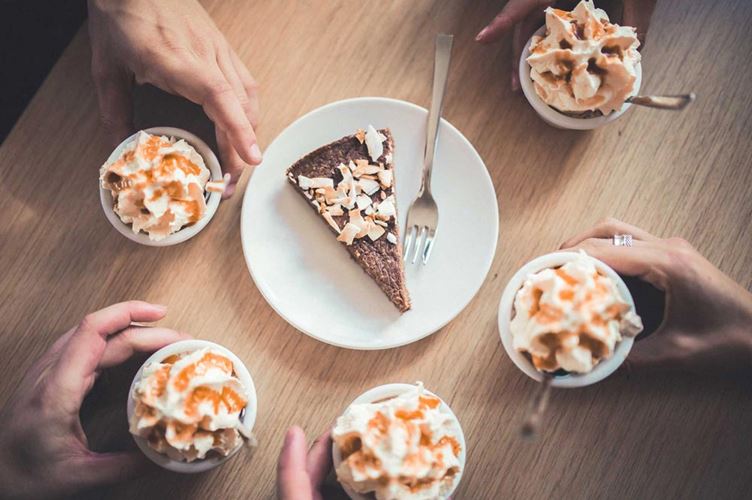 cacao and dessert cacao and dessert sharing