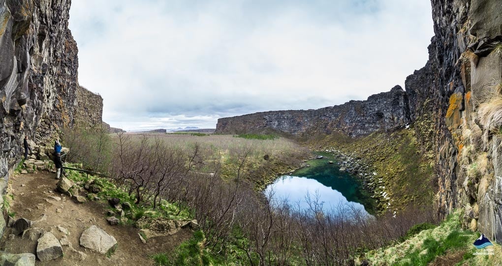 Ásbyrgi Schlucht