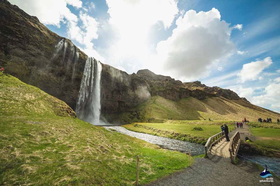 Seljalandsfos waterfall in Iceland