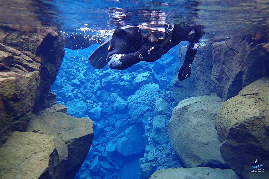 Islands SilfraSpalte Tauchen & Schnorcheln Arctic Adventures