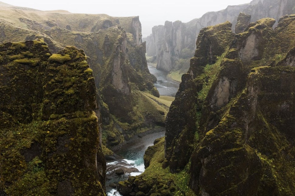 Fjadrargljufur Canyon in Iceland