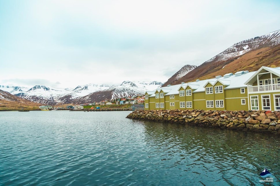 Siglufjordur historic fishing village