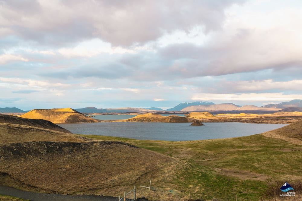 Myvatn lake panorama
